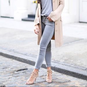 YMI Light Grey Skinny Jeans Jeggings size 5 junior